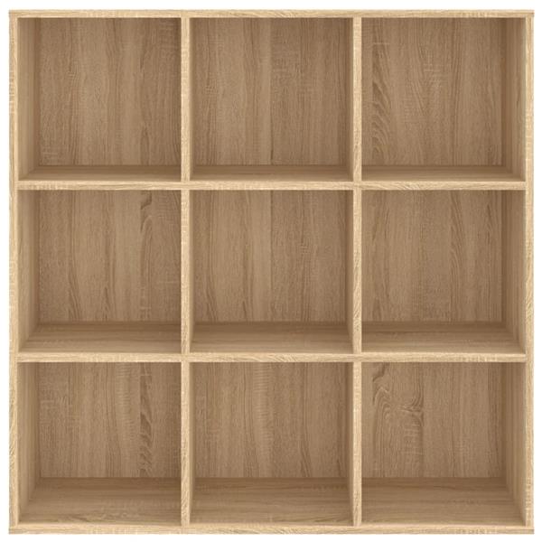 Grote foto vidaxl boekenkast 98x29x97 5 cm bewerkt hout sonoma eikenkleurig huis en inrichting overige