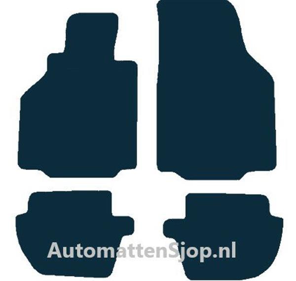 Grote foto luxe velours donkergrijs automatten porsche 911 996 cabrio 1997 2006 auto onderdelen overige auto onderdelen
