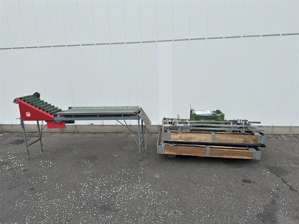 Grote foto aweta e8 komkommersorteermachine met opvoerband agrarisch tuinbouw