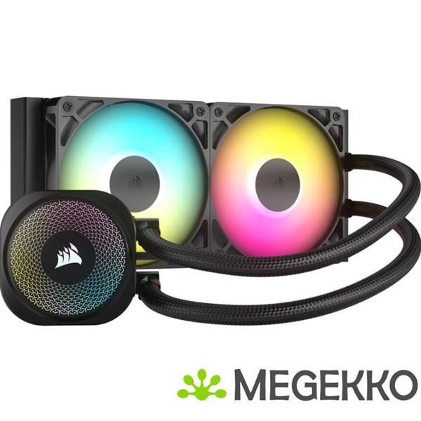 Grote foto corsair nautilus 240 rs argb black computers en software overige computers en software