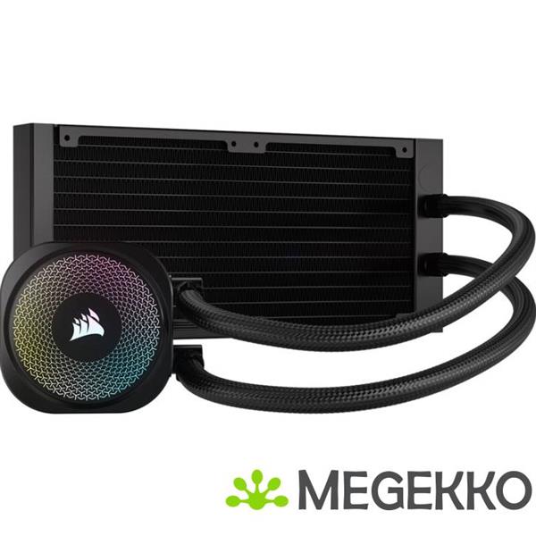 Grote foto corsair nautilus 240 rs argb black computers en software overige computers en software