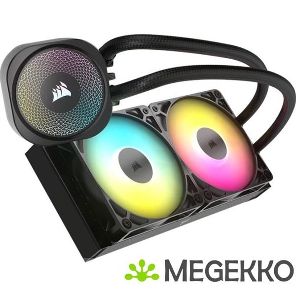 Grote foto corsair nautilus 240 rs argb black computers en software overige computers en software