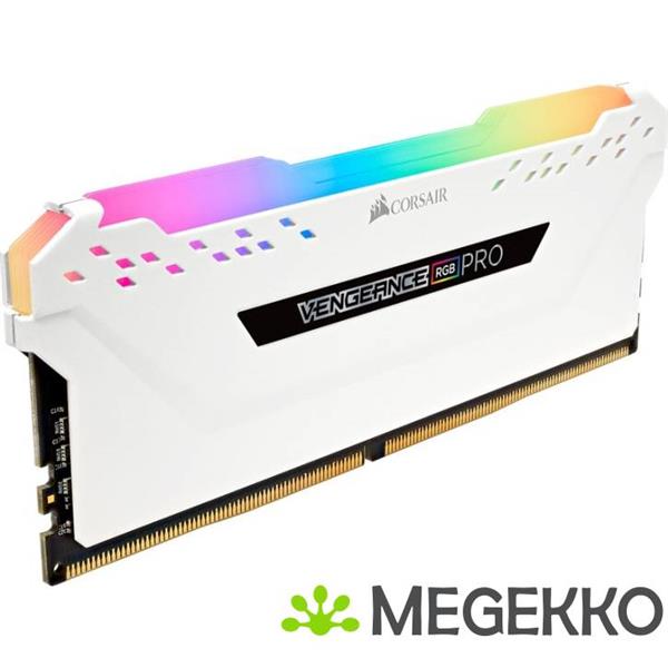 Grote foto corsair ddr4 vengeance rgb pro 2x16gb 3200 white computers en software overige computers en software