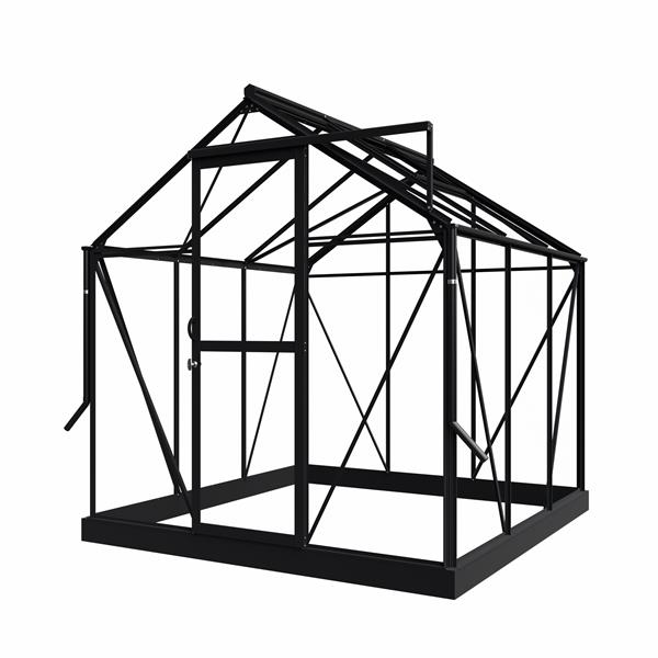 Grote foto tuinkas mary i zwart vg 3mm tuin en terras kassen en kweekspullen