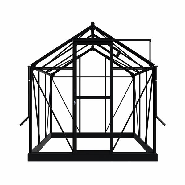 Grote foto tuinkas mary i zwart vg 3mm tuin en terras kassen en kweekspullen