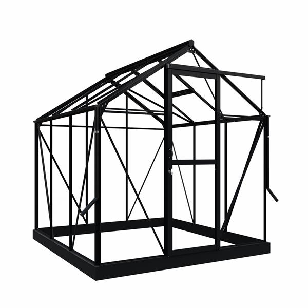 Grote foto tuinkas mary i zwart vg 3mm tuin en terras kassen en kweekspullen