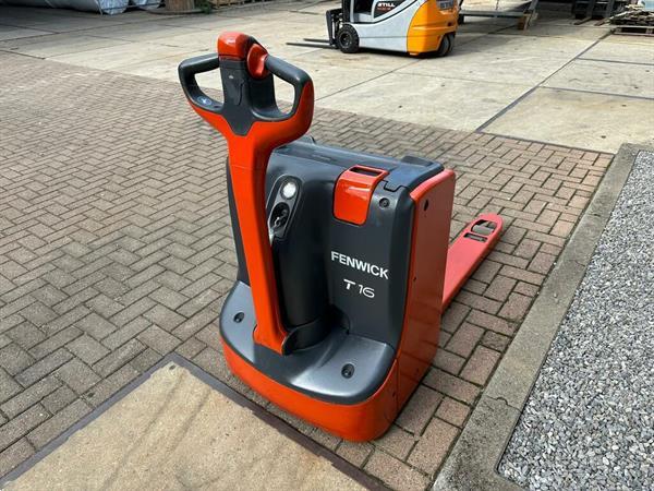 Grote foto vs 22324 elektrische palletwagen linde t16 bj 2011 weinig uren doe het zelf en verbouw hefwerktuigen