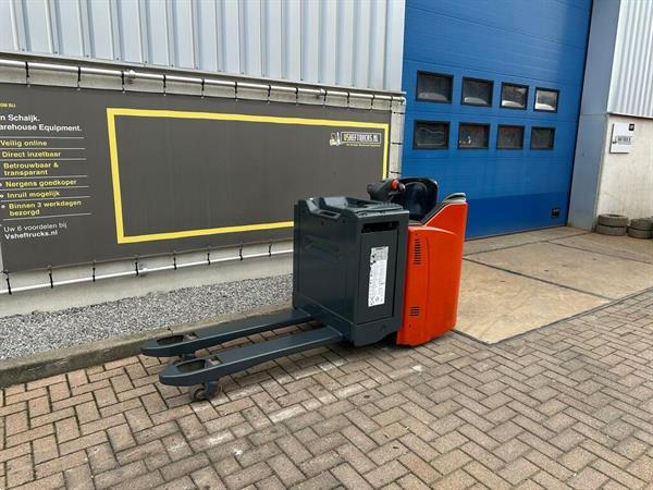 Grote foto vs 22336 elektrische meerijd palletwagen linde t 20 sp doe het zelf en verbouw hefwerktuigen