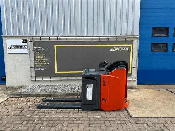 Grote foto vs 22336 elektrische meerijd palletwagen linde t 20 sp doe het zelf en verbouw hefwerktuigen