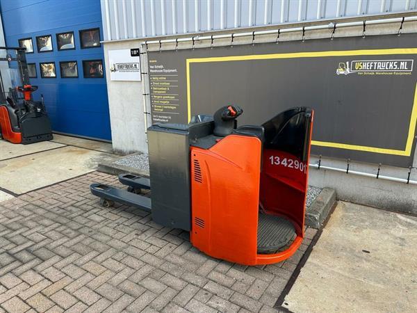 Grote foto vs 22337 elektrische meerijd palletwagen linde t 20 sp doe het zelf en verbouw hefwerktuigen