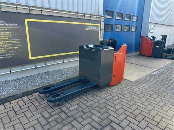 Grote foto vs 22337 elektrische meerijd palletwagen linde t 20 sp doe het zelf en verbouw hefwerktuigen