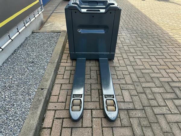 Grote foto vs 22337 elektrische meerijd palletwagen linde t 20 sp doe het zelf en verbouw hefwerktuigen