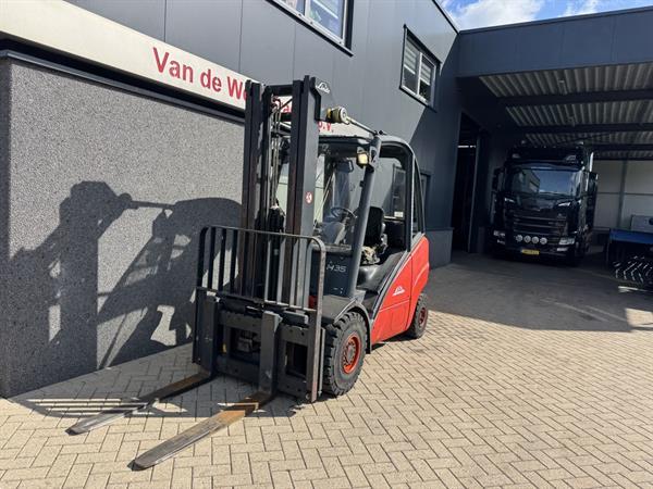 Grote foto linde h35d triplo550 freelift sideshift 2007 vw diesel agrarisch heftrucks