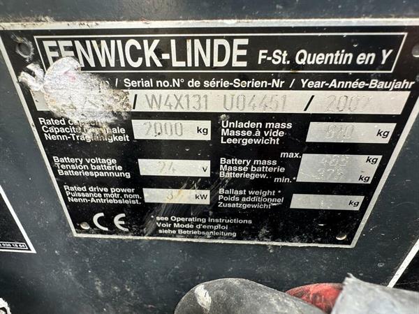 Grote foto vs 22339 elektrische meerijd palletwagen linde t 20 sp doe het zelf en verbouw hefwerktuigen