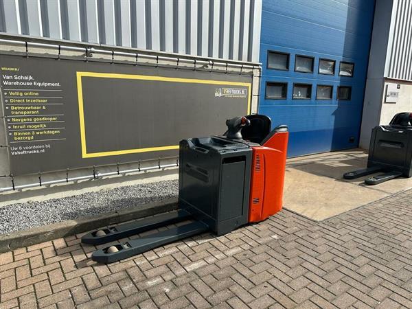 Grote foto vs 22339 elektrische meerijd palletwagen linde t 20 sp doe het zelf en verbouw hefwerktuigen