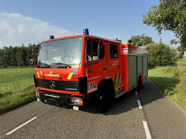 Grote foto mercedes 817 brandweerauto fire truck bomberos 26dkm zieglerpomp 1994 doe het zelf en verbouw gemeente voertuigen