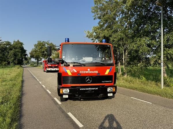 Grote foto mercedes 817 brandweerauto fire truck bomberos 26dkm zieglerpomp 1994 doe het zelf en verbouw gemeente voertuigen