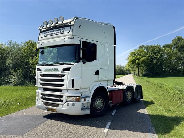 Grote foto scania r500 v8 6x2 full air retarder automaat euro 5 2012 dutch registration doe het zelf en verbouw vrachtwagens