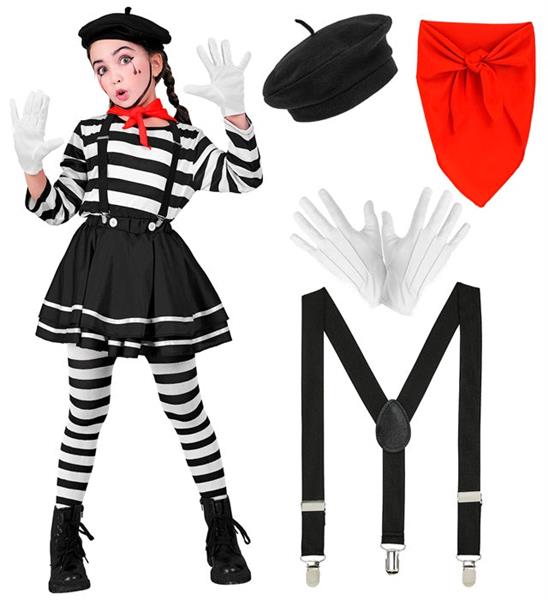 Grote foto mime kostuum kind verzamelen overige verzamelingen