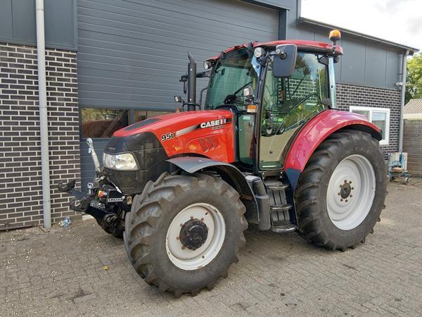 Grote foto case ih farmall 95u met luchtremmen agrarisch tractoren