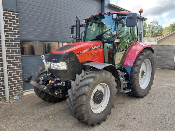 Grote foto case ih farmall 95u met luchtremmen agrarisch tractoren