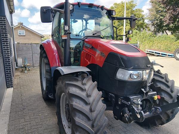 Grote foto case ih farmall 95u met luchtremmen agrarisch tractoren