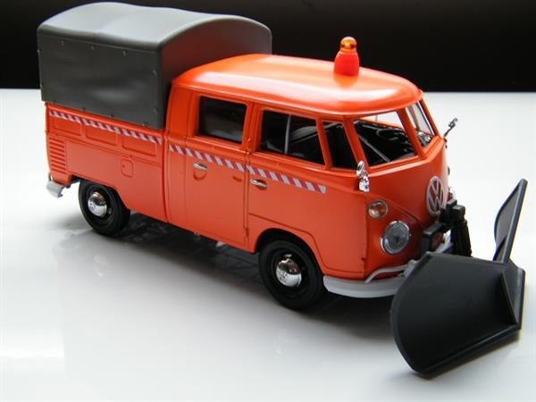 Grote foto modelauto volkswagen pickup t1 bus 1 24 hobby en vrije tijd 1 24