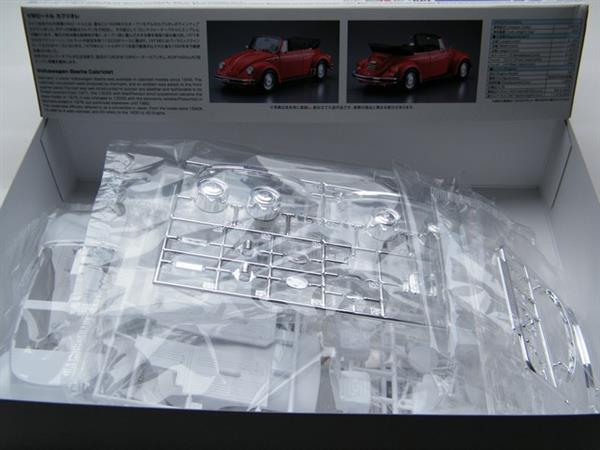 Grote foto modelbouw vw kever cabrio bouwmodel 1 24 hobby en vrije tijd auto en voertuigen