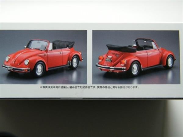 Grote foto modelbouw vw kever cabrio bouwmodel 1 24 hobby en vrije tijd auto en voertuigen