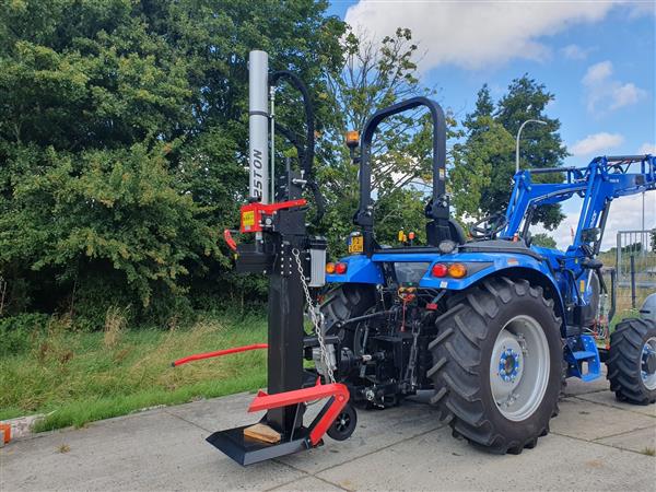 Grote foto kraffter aftakas en elektrisch houtklover 25t verticaal agrarisch mechanisatie