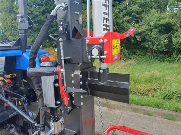 Grote foto kraffter aftakas en elektrisch houtklover 25t verticaal agrarisch mechanisatie