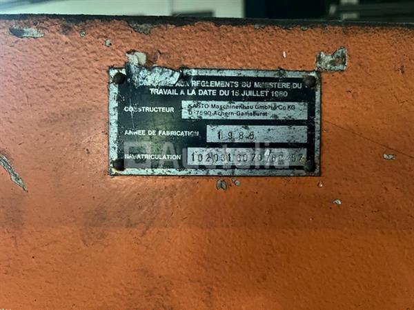 Grote foto metaalindustrie kasto pba 470 doe het zelf en verbouw ijzerwaren en bevestigingsmiddelen