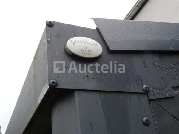 Grote foto antracietgrijze aluminium veranda in gelaagde beglazing 4 m x 3 75 m gedemonteerd op schragen doe het zelf en verbouw ijzerwaren en bevestigingsmiddelen