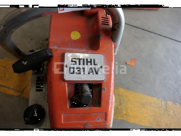 Grote foto stihl 031av benzine kettingzaag doe het zelf en verbouw ijzerwaren en bevestigingsmiddelen
