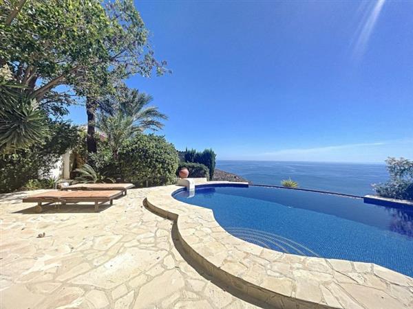 Grote foto uw villa in moraira met overloopzwembad en huizen en kamers bestaand europa