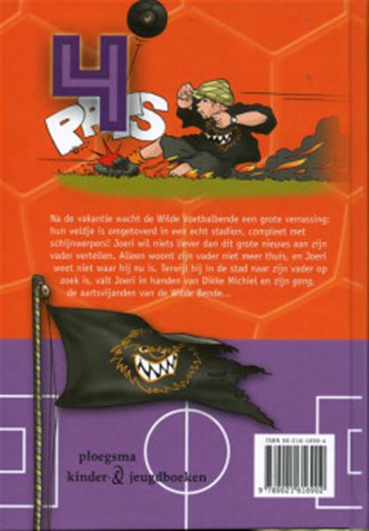 Grote foto joeri het eenmans middenveld de wilde voetbalbende 4 boeken jeugd 13 jaar en ouder