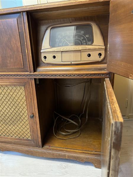 Grote foto muziek console antiek en kunst woonaccessoires