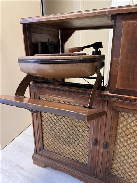 Grote foto muziek console antiek en kunst woonaccessoires