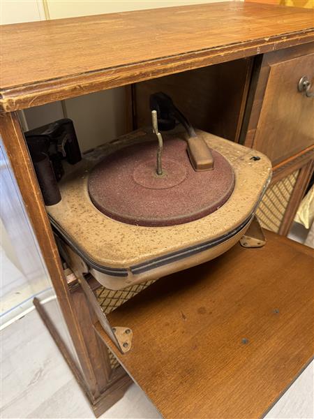 Grote foto muziek console antiek en kunst woonaccessoires