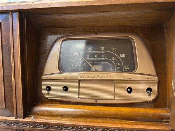 Grote foto muziek console antiek en kunst woonaccessoires