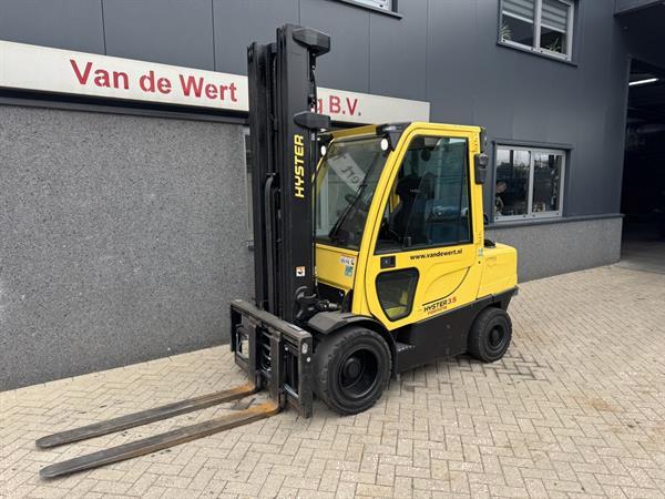 Grote foto hyster h3.5ft compact triplo595 freelift sideshift forkpositioner electric seat 2018 lpg agrarisch heftrucks