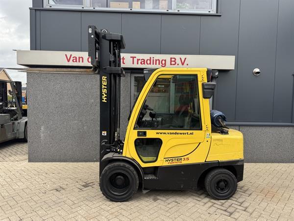 Grote foto hyster h3.5ft compact triplo595 freelift sideshift forkpositioner electric seat 2018 lpg agrarisch heftrucks