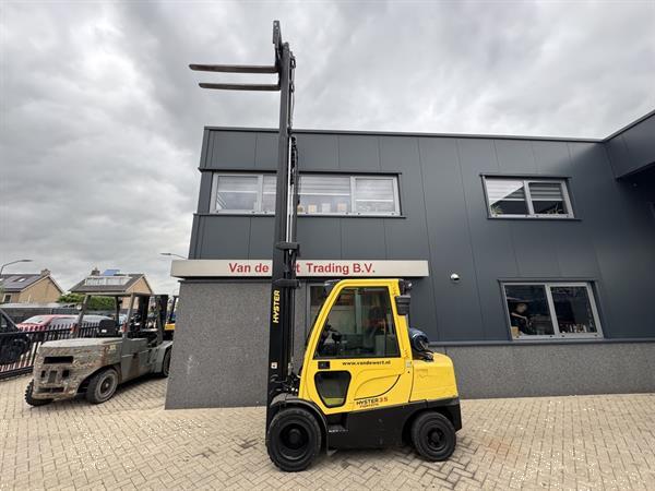 Grote foto hyster h3.5ft compact triplo595 freelift sideshift forkpositioner electric seat 2018 lpg agrarisch heftrucks