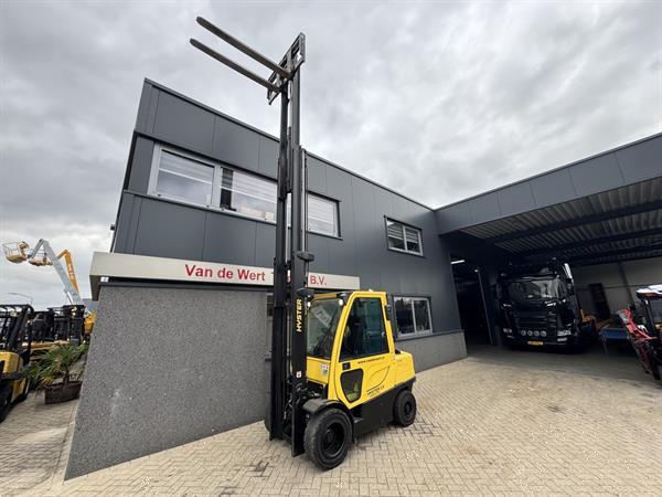 Grote foto hyster h3.5ft compact triplo595 freelift sideshift forkpositioner electric seat 2018 lpg agrarisch heftrucks