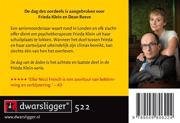 Grote foto de dag van de doden frieda klein 8 boeken thrillers