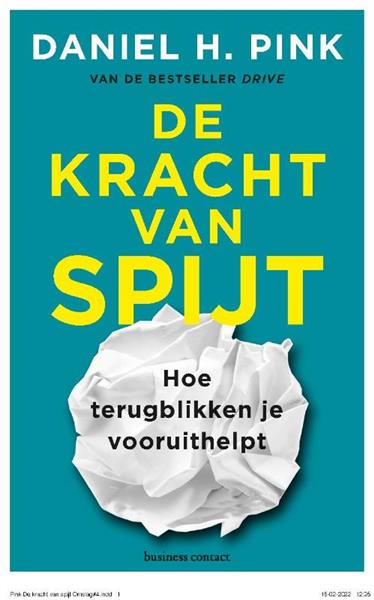 Grote foto de kracht van spijt boeken psychologie