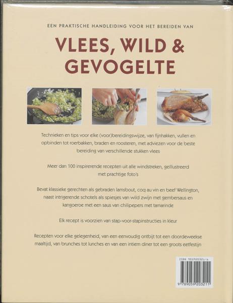 Grote foto vlees wild en gevogelte boeken kookboeken