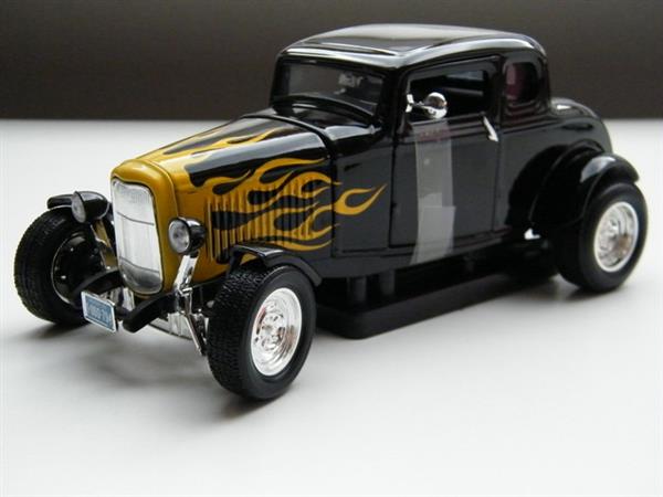 Grote foto modelauto ford hot rod 1932 motormax 1 18 hobby en vrije tijd 1 18