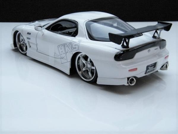 Grote foto modelauto mazda rx7 fast furious jada 1 24 verzamelen auto en modelauto