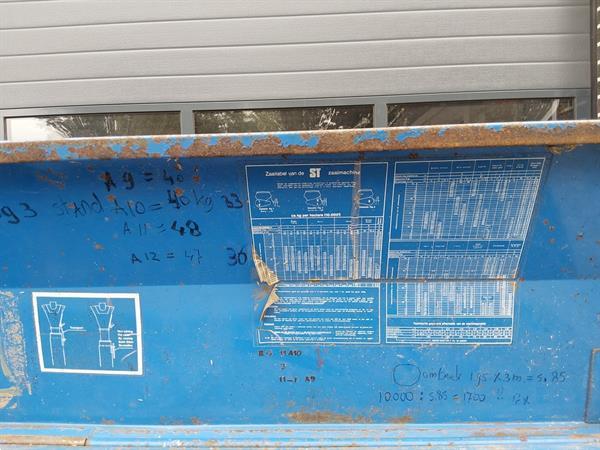 Grote foto stegsted zaaimachine 3 meter 36 pijpen agrarisch zaaimachines